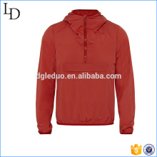 Soft material high quality fitness jacket men with hood fashion jacket